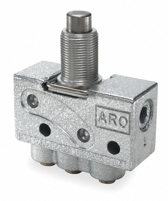 Manual Air Control Valve Plunger Gray