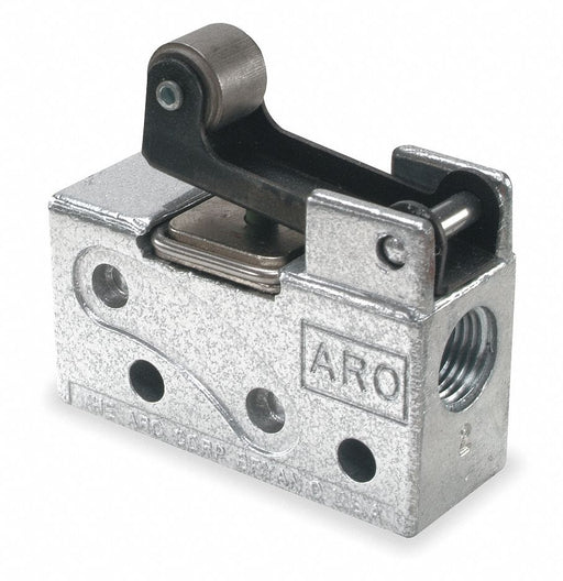 Manual Air Control Valve Roller Black