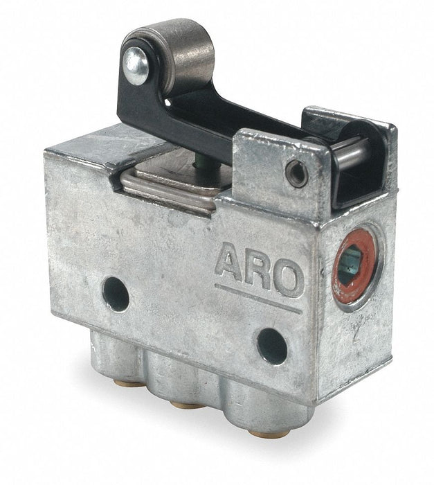 Manual Air Control Valve Roller Black