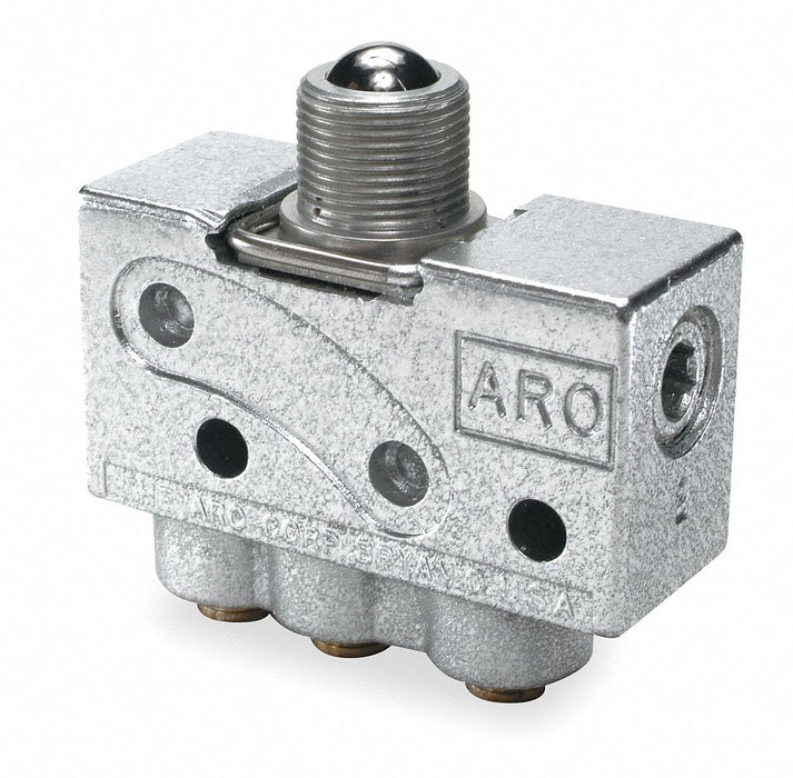 Manual Air Control Valve Roller Black