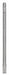 Chisel Bit Flat 1in