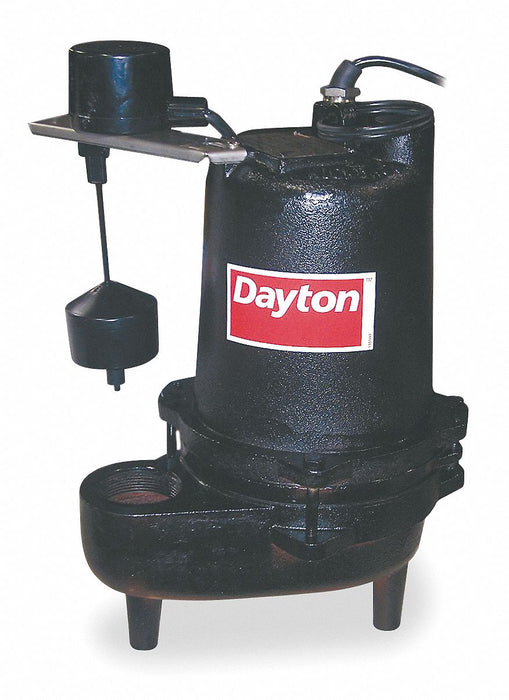 4/10 HP Sewage Ejector Pump 120VAC