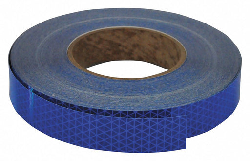 Reflective Tape W 1 In L 50 Yd Blue