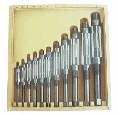 Adj. Hand Reamer Set 11 Pcs