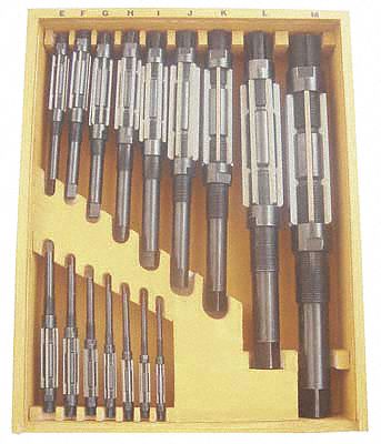 AdjustableHandReamerSet Straight 3/8in