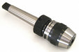 Drill Chuck Keyless Steel 0.512 In 3MT