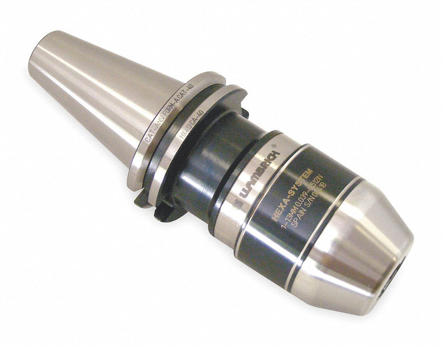 Drill Chuck Keyed Steel 0.512 In CAT50