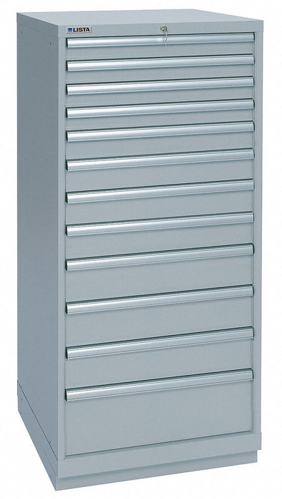 Mod Drwr Cab 59-1/2 H 12 Drwr Light Gray