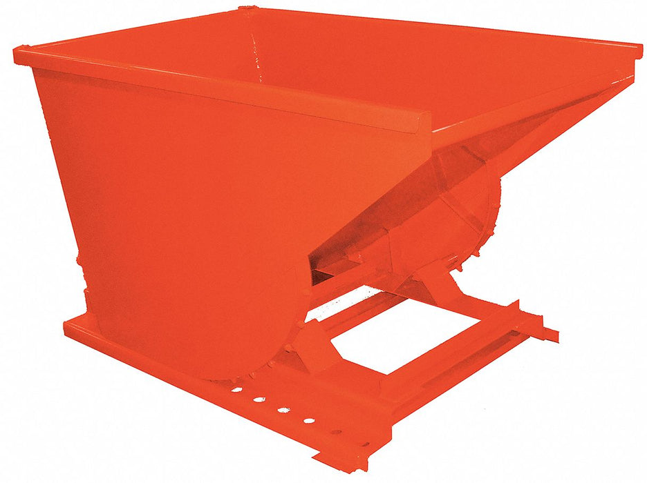 Self Dumping Hopper Orange 6 000 lb