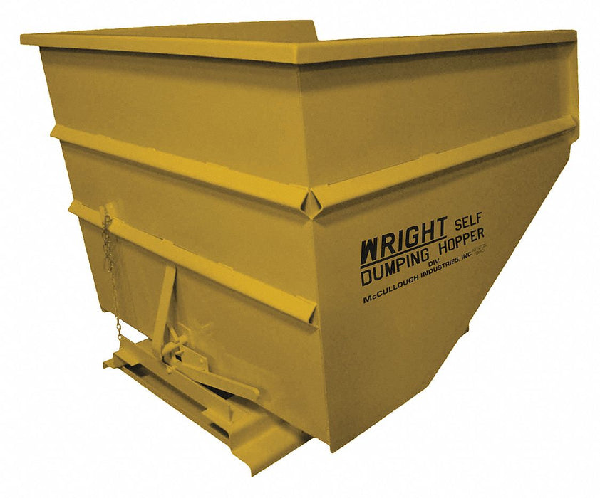 F1349 Self Dumping Hopper Yellow 6 000 lb