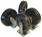 Plate Casters Rigid Swivel 7 1/2 H PK4