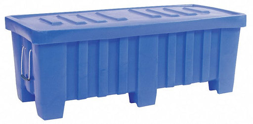 Ribbed Wall Container Plastic 350 lb