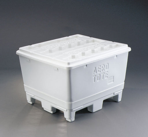 Lid Tote Tub White Polyethylene 41.2 in