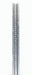 Sign Post Silver Steel 8 ft L