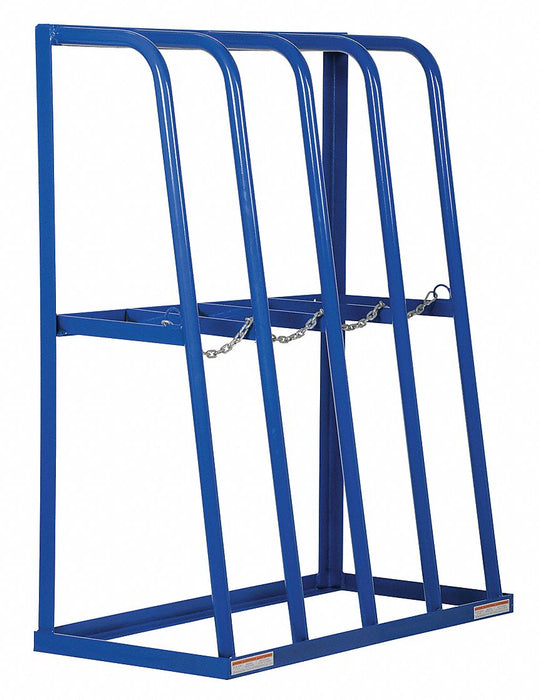 Vertical Bar Rack Starter 60-7/8 H Blue