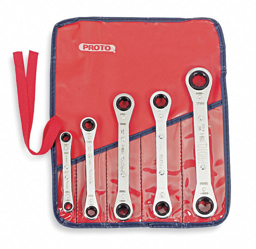 Box End Wrench Set Fll Plsh Stndrd Metrc