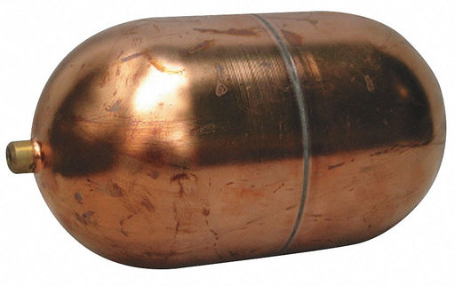Float Ball Oblong Copper 6 In