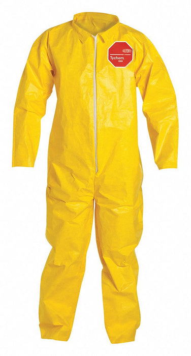 D2248 Coveralls 7XL Ylw Tychem 2000 PK12