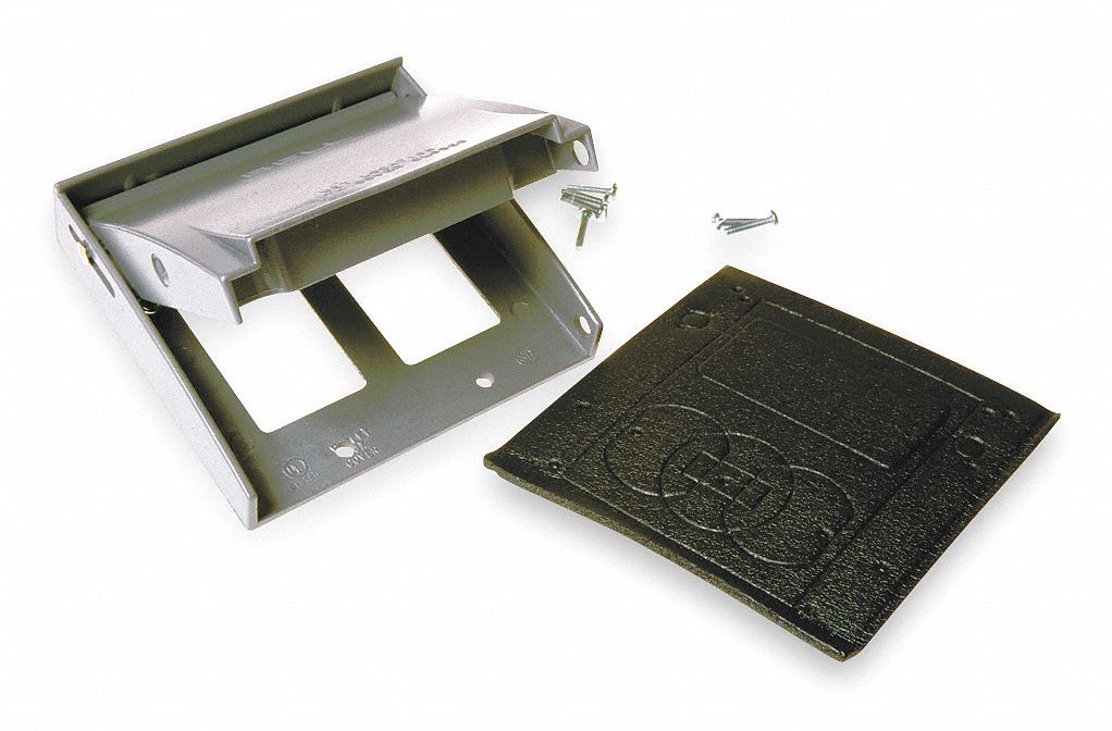 Weatherproof Cover Self Closing Aluminum
