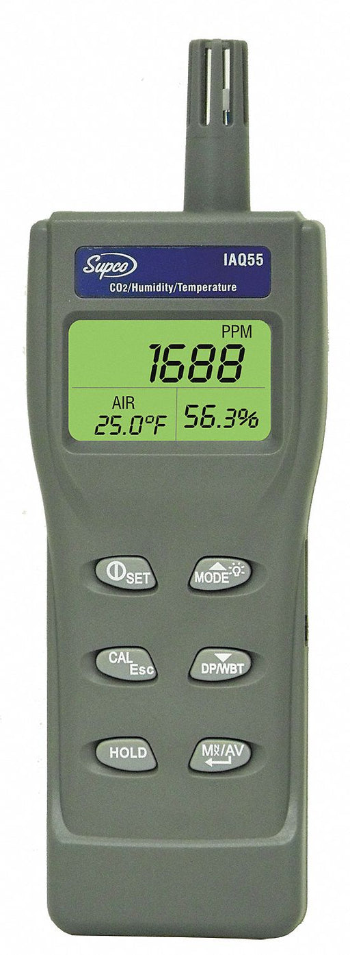 Indoor Air Meter 14 F to 140 F LCD