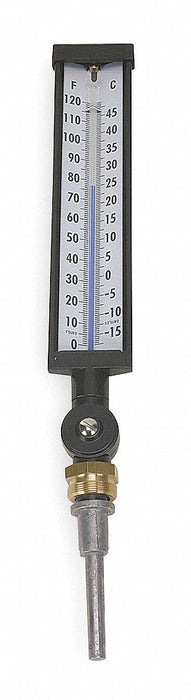 Industrial Thermometer 0 to 120 F