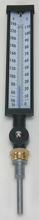 Industrial Thermometer 30 to 240 F