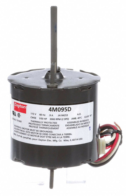 Motor 1/50 HP 3000 rpm 3.3 115V
