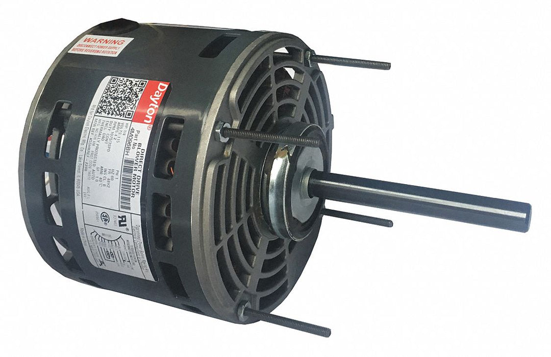 Motor 1/4 HP 1075 rpm 48YZ 115V