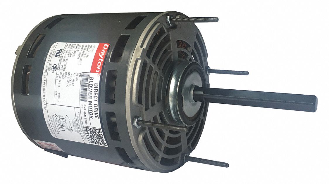Motor 3/4 HP 1075 rpm 48YZ 115V