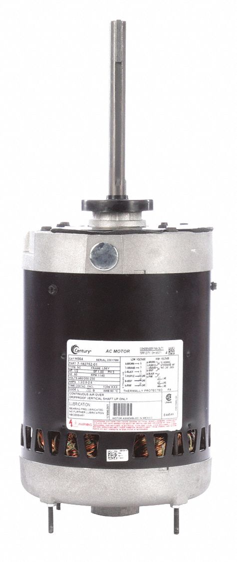 Condenser Fan Motor 1/2 HP 1140 rpm 60Hz