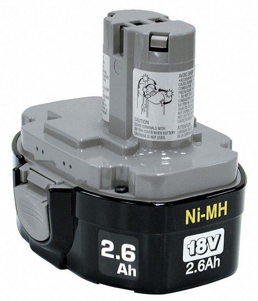 Battery (1) 2.6 Ah Ni-MH