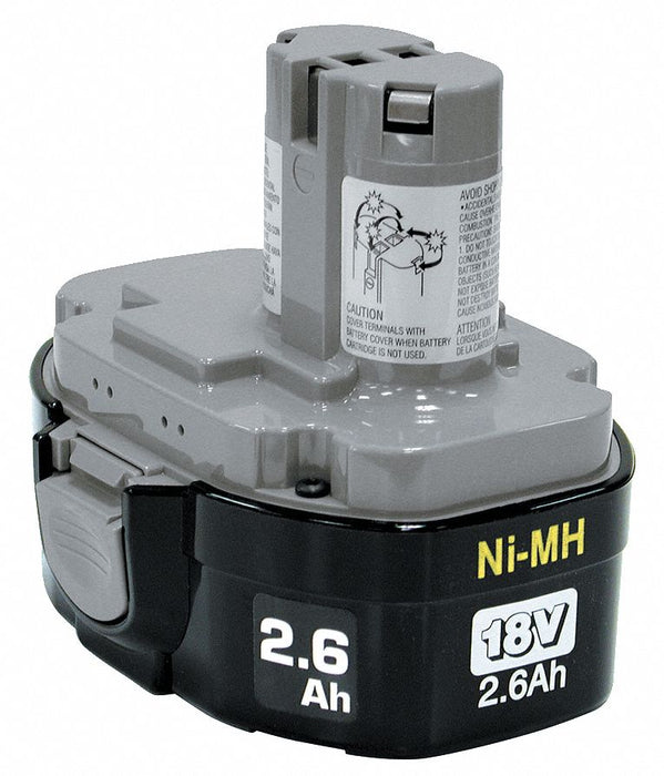 Battery (1) 2.6 Ah Ni-MH