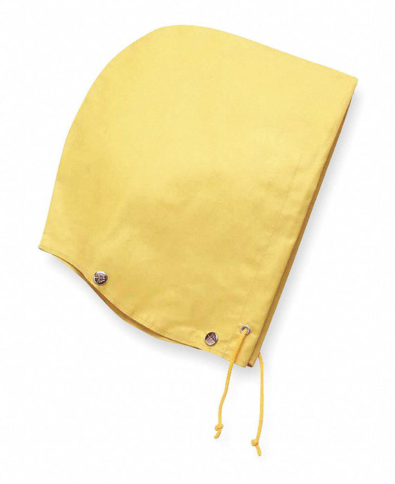 Rain Hood Yellow Snaps Rubber