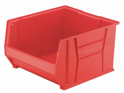D5559 Super Size Bin Red Plastic 12 in