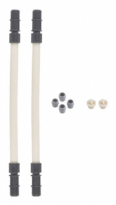 Repl.TubeKit 1/4inCONN 10inL 100psi