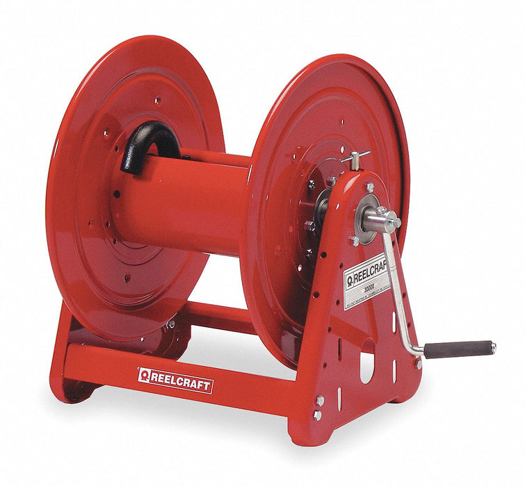 Hand Crank Hose Reel 200 ft 1/2 ID Red