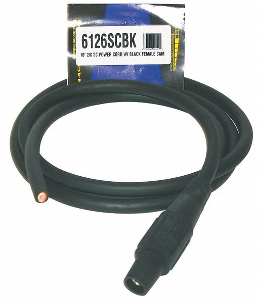 Cam Lock Power Cord 200A 2/0 Wire Size