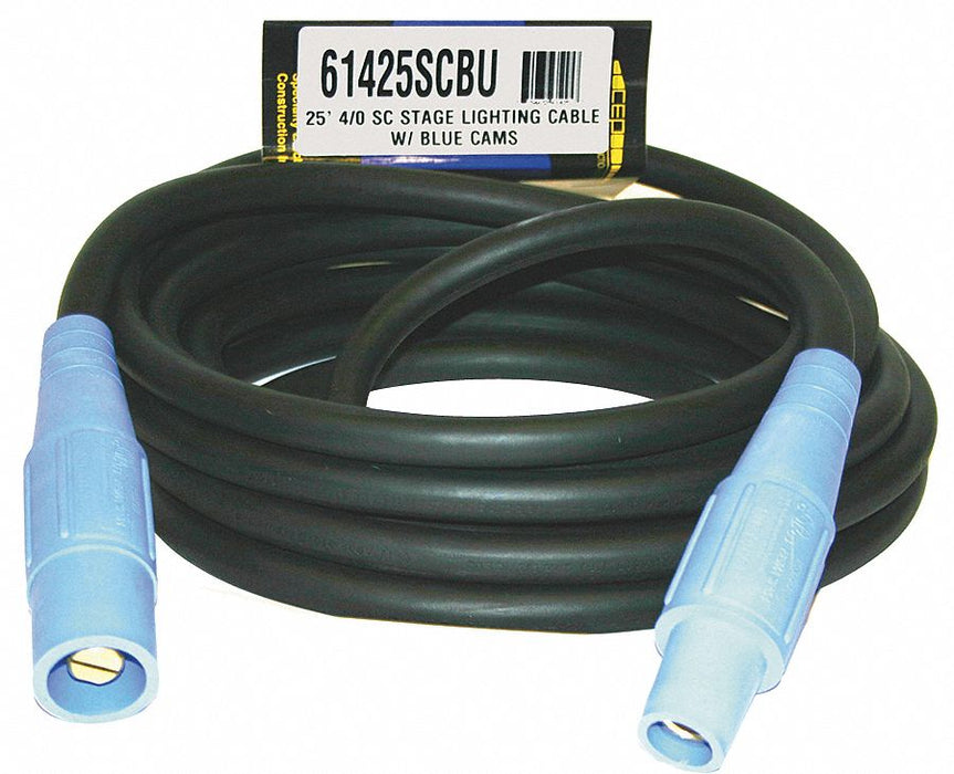 Cam Lock Extension Cord 400A CL40FBU 4/0