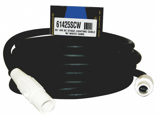 Cam Lock Extension Cord Vinyl 4/0 Wire