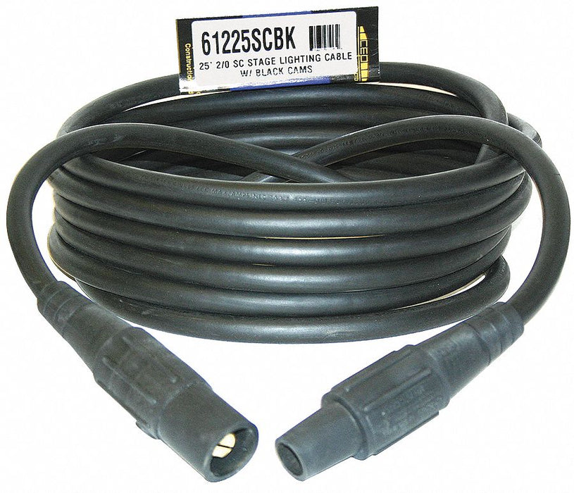 Cam Lock Extension Cord 200A CL20FBK 1P