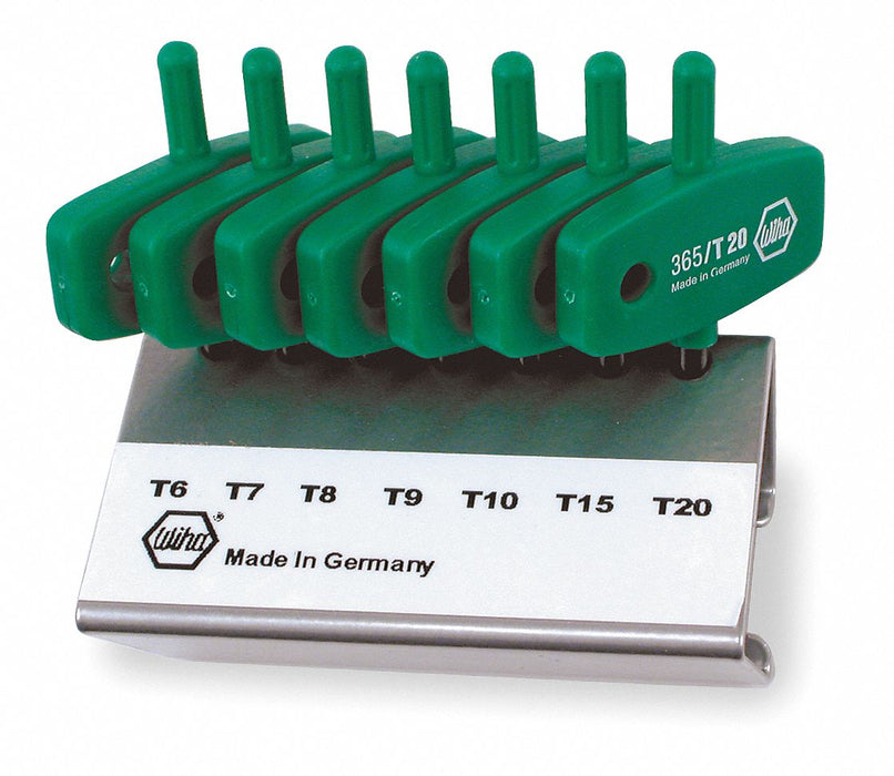 Torx Key Set T Shape 1 1/2 to 1 3/4 in