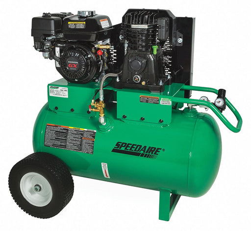 Portable Gas Air Compr 1 Stage 6 1/2 hp