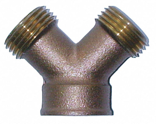 Hose Wye Brass 3/4 x3/4 MxF GHTxGHT