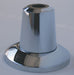 Trim/Cover Plate Chrom 1-7/8 L 2-1/4 W
