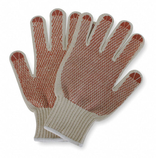 D1457 Knit Gloves Beige L PR