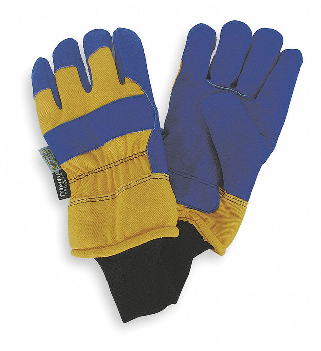 D1599 Cold Protection Gloves L Blue/Yellow PR