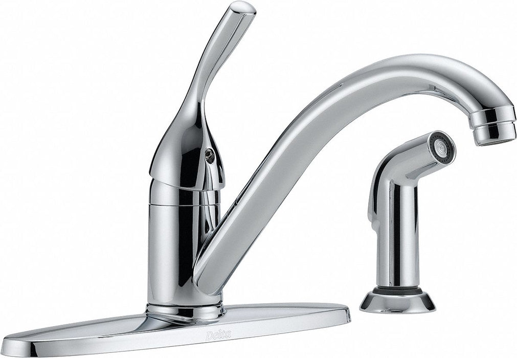 Low Arc Chrome Delta Classic Brass