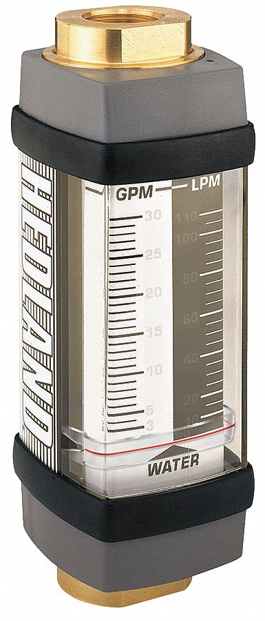 Flowmeter GPM/LPM 0.2 - 2.0 / 1-7.5