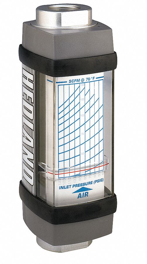 Flowmeter SCFM / L/SEC 3.0 - 25 / 2-12
