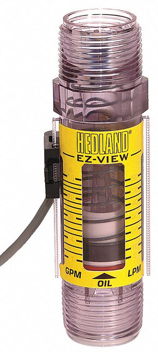 Flowmeter GPM/LPM 0.5 - 4.0 / 2-15